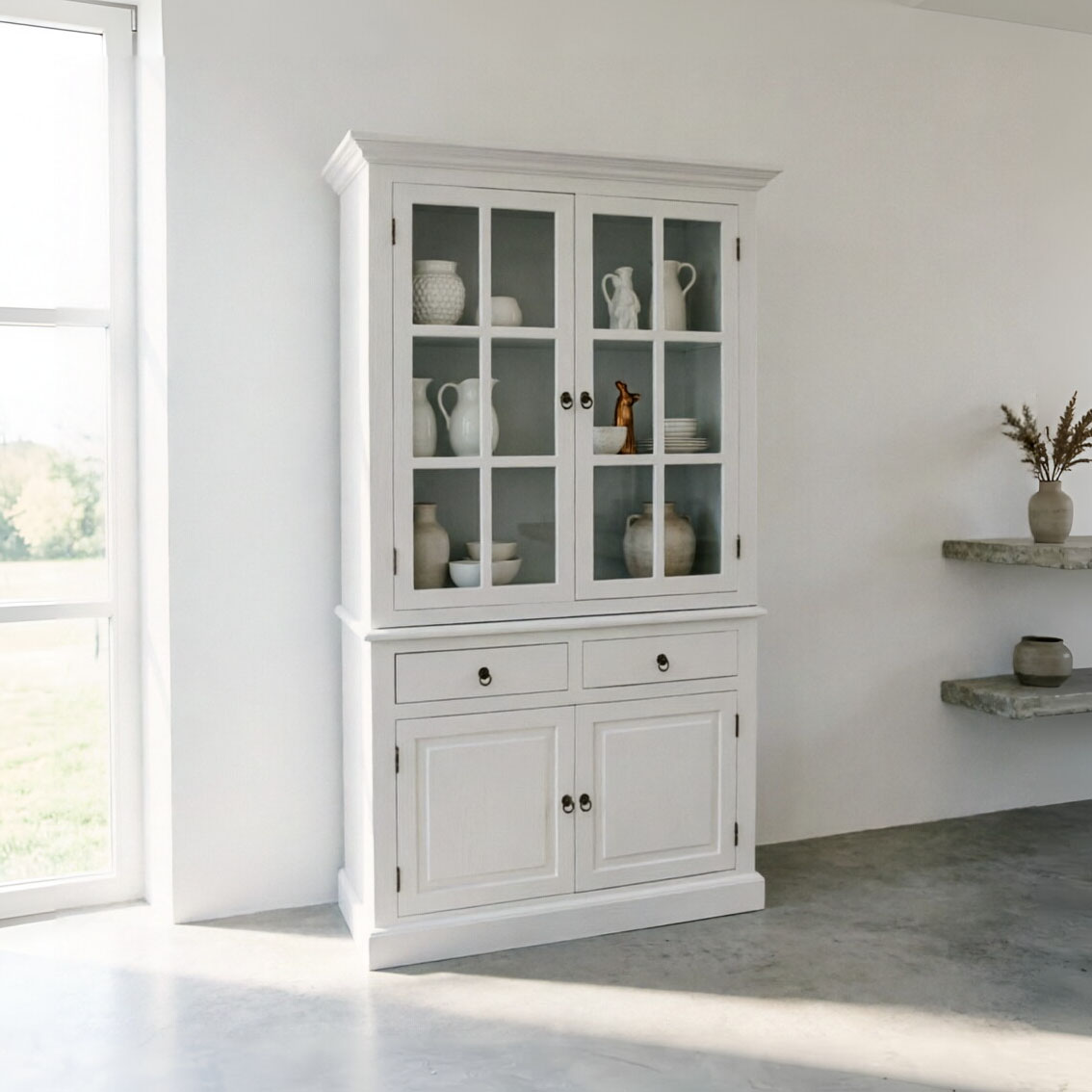 white furniture